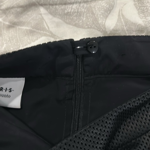 NWOT Akris Punto lacquered lace A line skirt size 10 - Picture 6 of 10